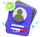 Tornar-se um membro do 739Bet é muito simples
